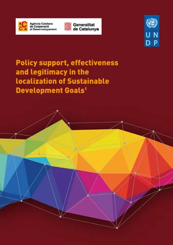 Policy Support, Effectiveness and Legitimacy in the Localization of the SDGs