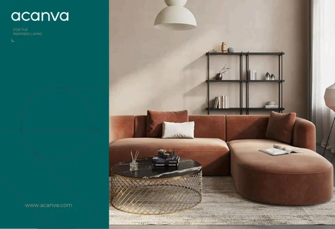 Acanva 现代 组合沙发 沙发 产品集