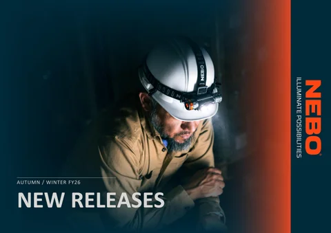 NEBO FLASHLIGHTS AW FY26 New Releases