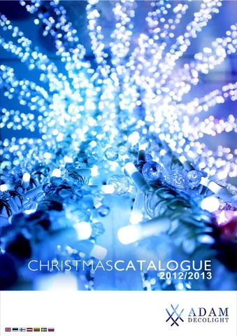 ADAMLIGHTS Adam Decolight Christmas 灯饰目录 2012 / 2013