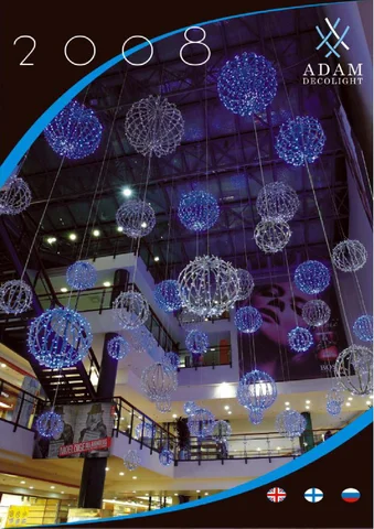 ADAMLIGHTS Adam Decolight Christmas 灯饰目录 2008 / 2009 eng fin rus