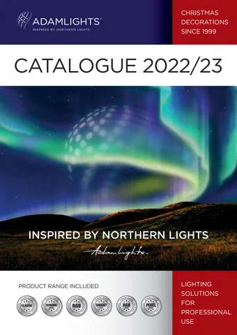 ADAMLIGHTS Adamlights Christmas 灯饰目录 2022/2023