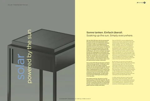ai-concept GmbH 灯饰目录 · Solarleuchten