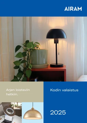 Airam Kodin valaistus 2025