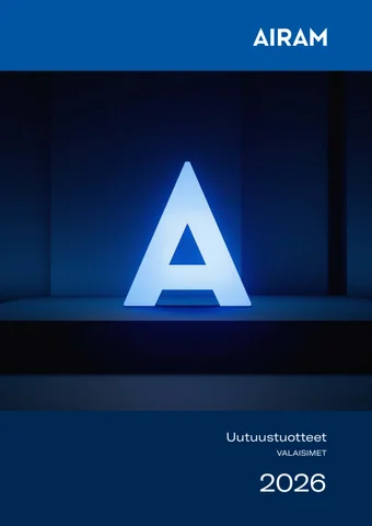 Airam Uutuustuotteet - Valaisimet