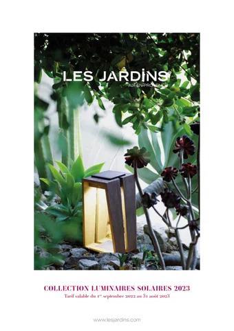 Alaire (Exolaire Lda) Les Jardins 太阳能 | 家具目录 × Pricelist 2023