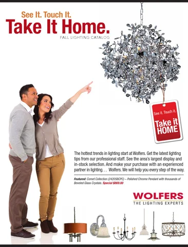 Wolfers 灯饰 - See 意文 . Touch 意文 . Take 意文 家居 .