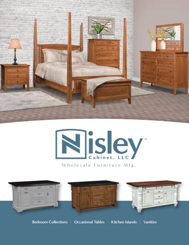 Amish Furniture Showcase Nisley 柜 2023 目录