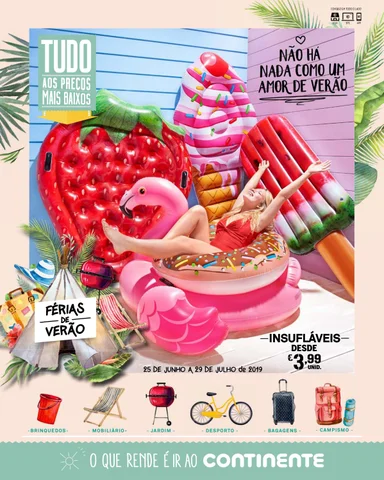Continente Não Há Nada Como um Amor 德文 Verão 2019