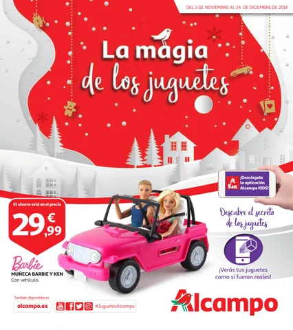 Alcampo La Magia 德文 los Juguetes 2018