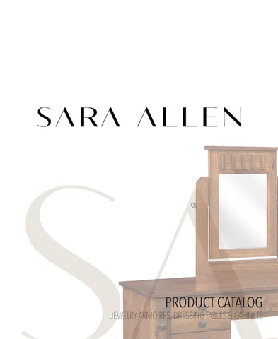 目录 2024 Sara Allen 家具