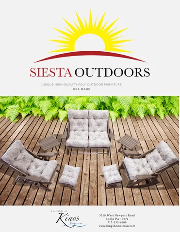 Siesta Outdoors 2025 家具目录