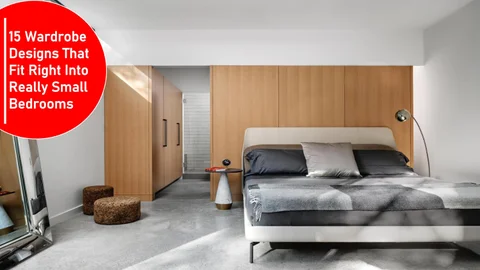15 衣柜 Designs That Fit Right Into Really Small Bedrooms