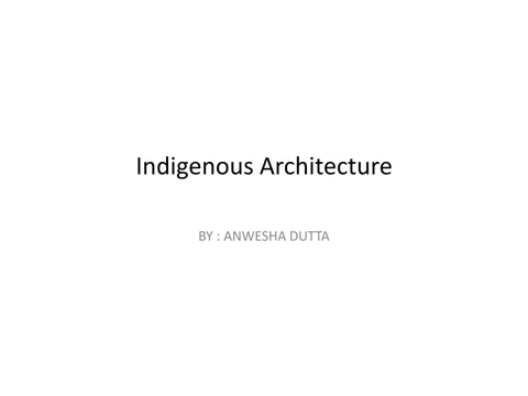 KNOWLEDGE SYSTEM IN ARCHITECTURE