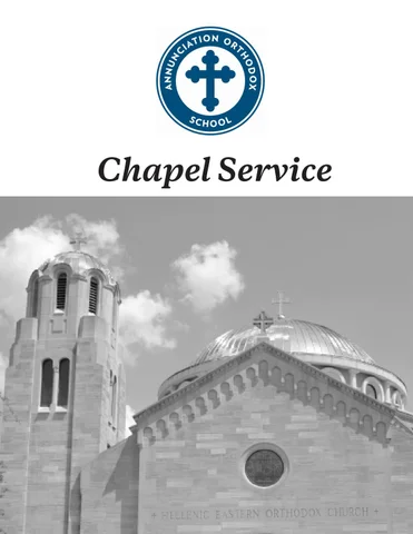 Chapel Program