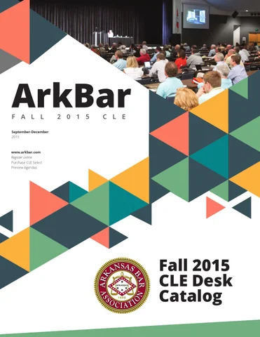 Fall 2015 CLE 书桌 目录