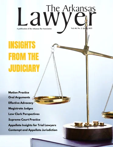 The Arkansas Lawyer 春季 2025