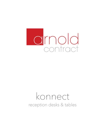 Arnold 工程 Konnect Reception Desks and Tables