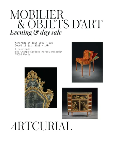 Artcurial 家具目录 · Mobilier × Objets d’Art