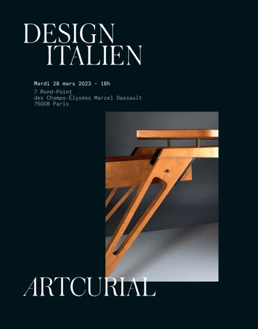 Artcurial 家具目录 · Design Italien