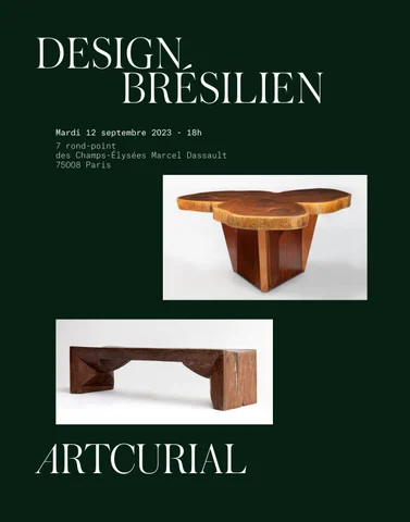 Artcurial 家具目录 · Design Brésilien