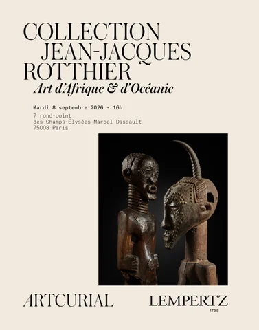 家具产品集 Jean-Jacques Rotthier : Art d’Afrique × d’Océanie | 8.09.2026