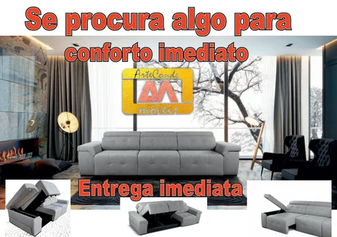 Conforto instantaneo ! Sofas e conforto pronto a entregar