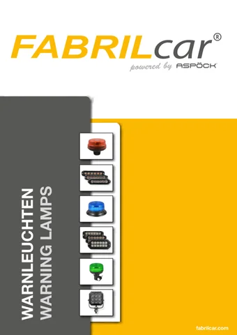 Fabrilcar Warning Lamps 2026