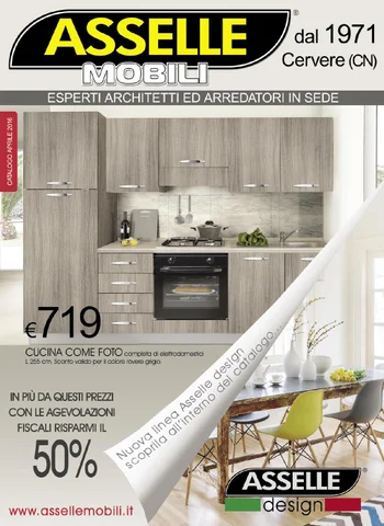 Asselle Mobili 家具目录 · catalogo Aprile 2016