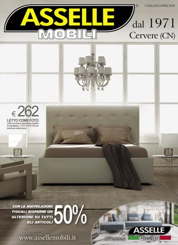 Asselle 家具 catalogo Aprile 2018