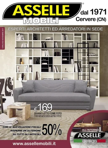 Asselle Mobili 家具目录 · catalogo Novembre 2017