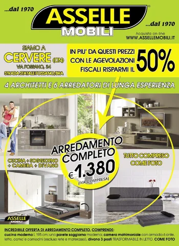 Assellemobili catalogo offerte Agosto 2015