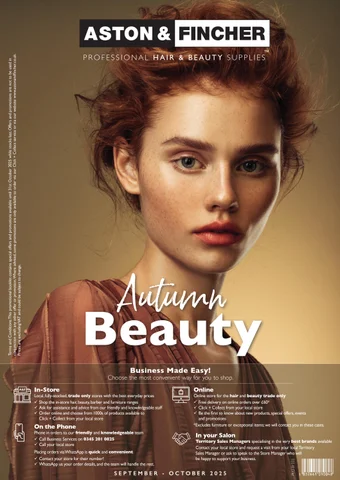 Aston × Fincher Beauty Mailer September - October 2025