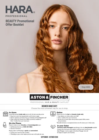 Aston × Fincher Beauty Promotional Mailer