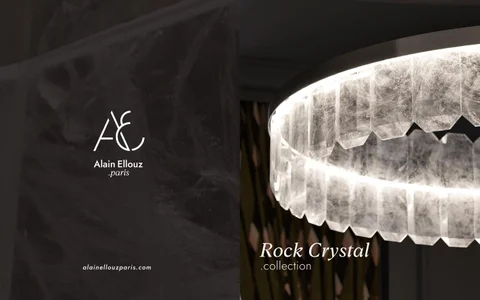 灯饰产品集 .Rock 水晶 \ Alain Ellouz Paris