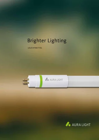 Aura Light 灯饰目录 · Gesamtkatalog Leuchtmittel