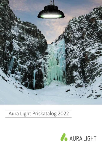 Aura Light 灯饰目录 · Priskatalog 2022 NO