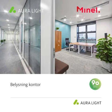 Aura Light 灯饰目录 · Belysning kontor -