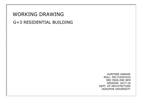 Working drawing