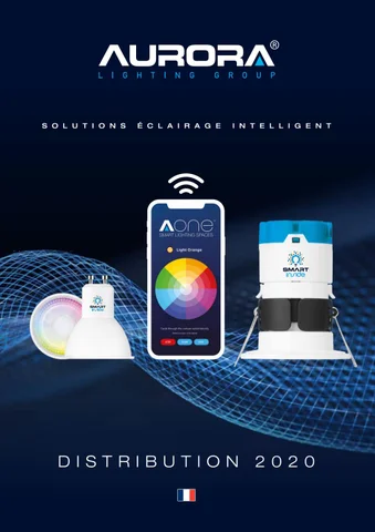 Aurora Lighting 灯饰目录 · Distribution 2020 - 法国