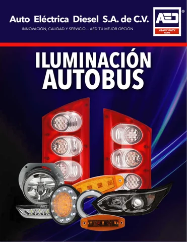 ILUMINACIÓN AUTOBUS