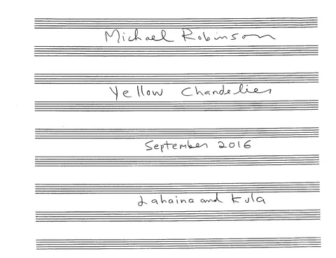 Michael Robinson 灯饰目录 · Yellow 吊灯