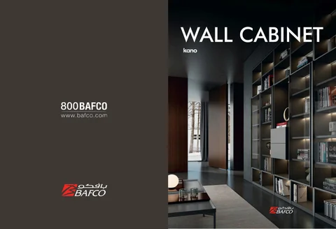 Kano & BAFCO 家具目录 · Modular Wall Cabinets by