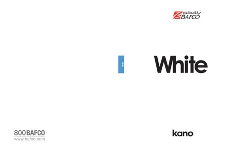 Kano & BAFCO 家具目录 · White Workstation by