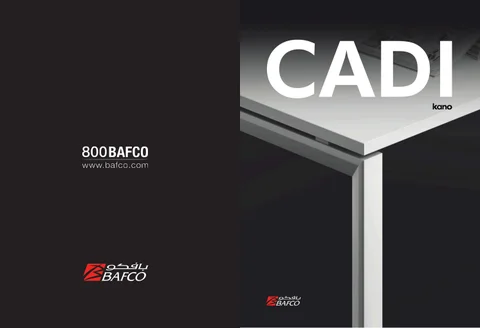 Kano & BAFCO 家具目录 · Cadi Workstation by
