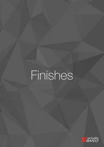 BAFCO 家具目录 · Finishes
