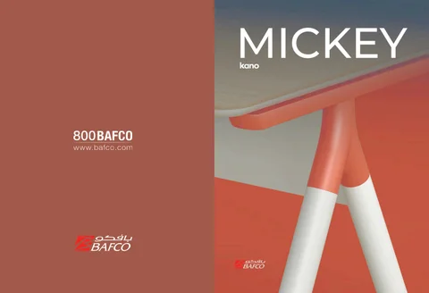 Kano & BAFCO Mickey Workstation 家具手册 by
