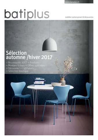 Batiplus | Mobilier Contemporain & Découvertes 家具目录 cocooning 2017