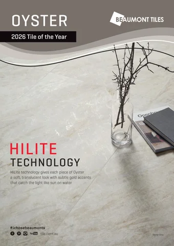BT Tile of The Year 灯饰手册 2026 - Oyster