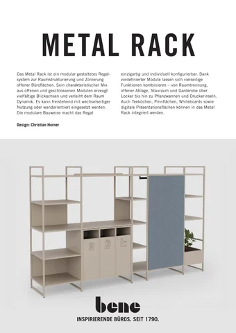 produktdatenblatt-bene- 金属 -rack